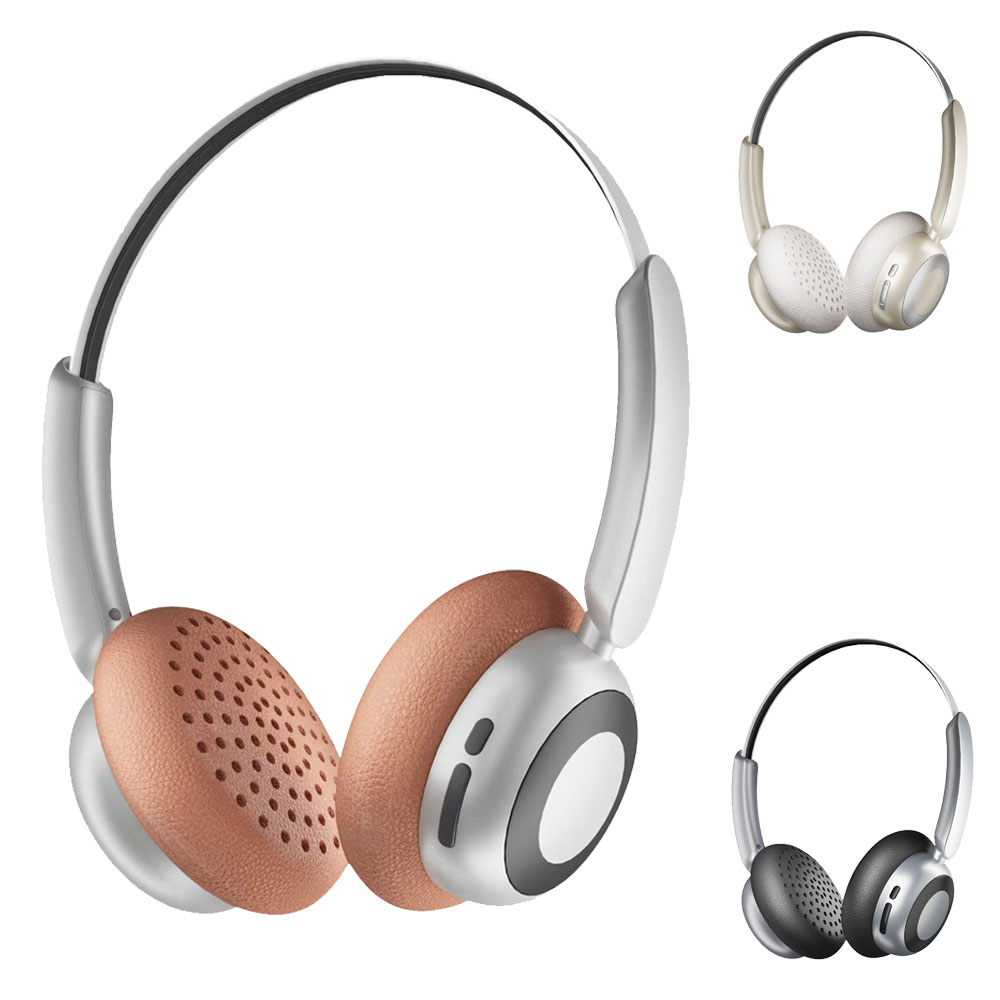 Bluetooth Headset On Ear - Poyatu Retro Wireless Headphone Stereo Classic