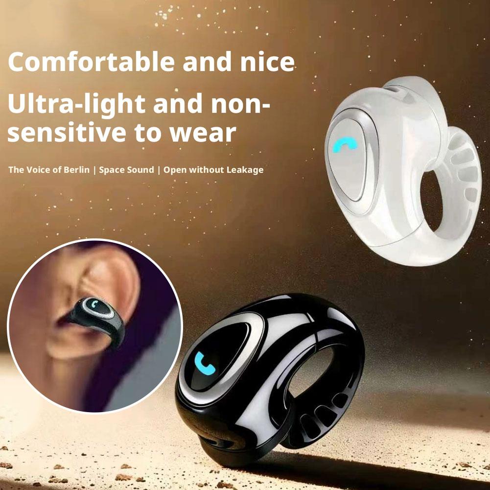 Bluetooth Headset On Ear - Single Ear Bluetooth 5.4 Headset Open
