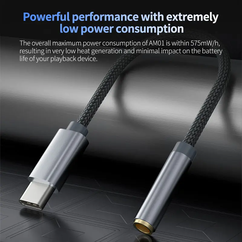 Usb C Earphone - KZ AM01 Audio Adapter Line Type-C