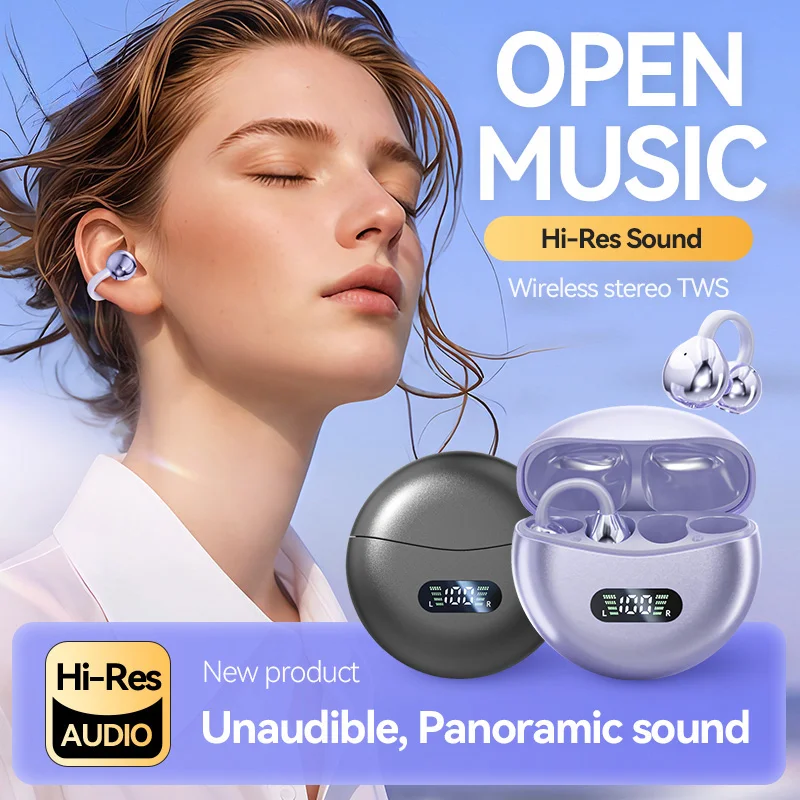 Bluetooth Headset On Ear - 2026 New Bone Conduction Wireless Earphones