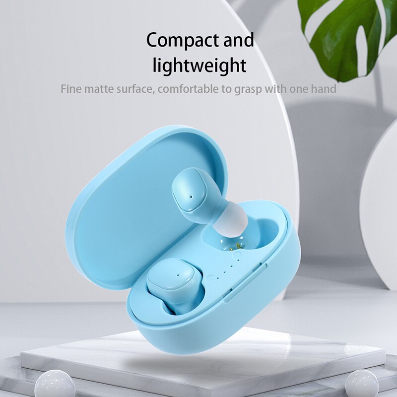 A6S TWS Earphones Wireless Blu - Wireless Earbuds Tws reseña y precio