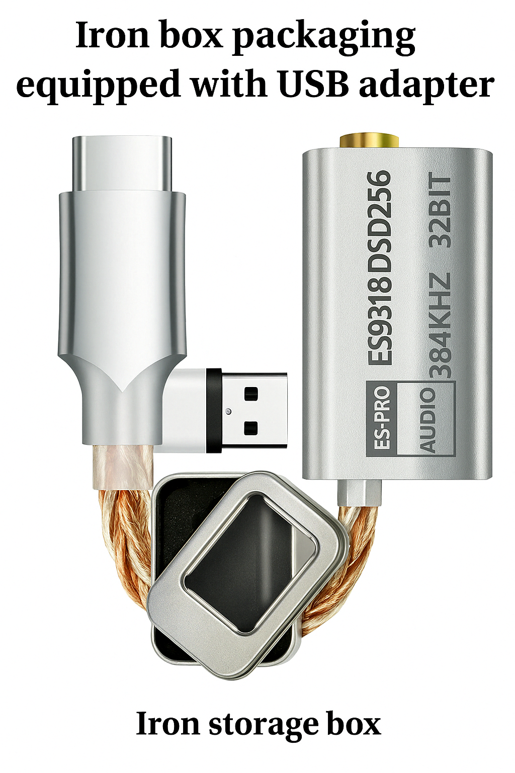 USB DAC Headphone Amplifier ES - Usb C Earphone reseña y precio