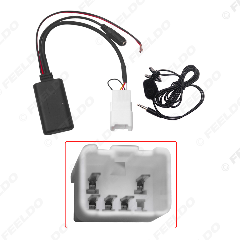 FEELDO 1PC Car 5Pin Wireless B - Bluetooth Adapter Receiver reseña y precio