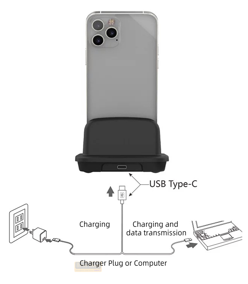 Wireless Charging Stand 120W U - Usb C Earphone reseña y precio