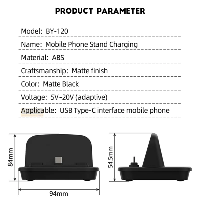 Wireless Charging Stand 120W U - Usb C Earphone reseña y precio