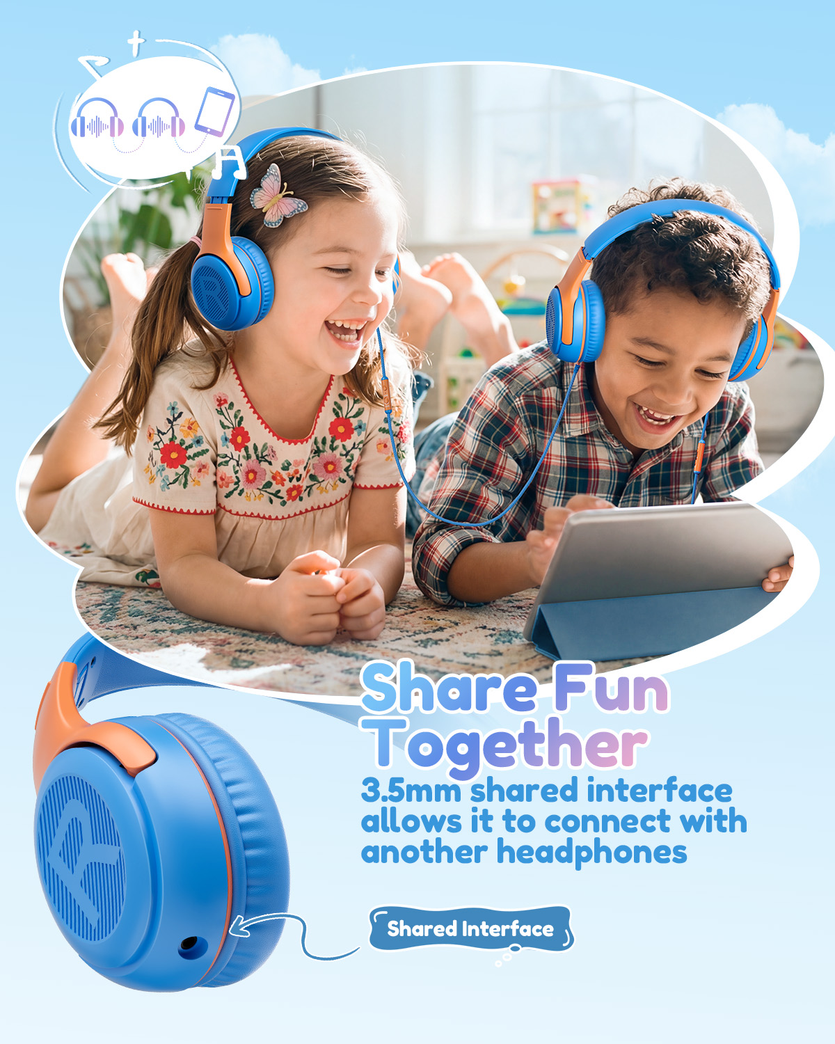 1/2/3Pcs AWATRUE AT2 Kids Head - Bluetooth Headset On Ear reseña y precio