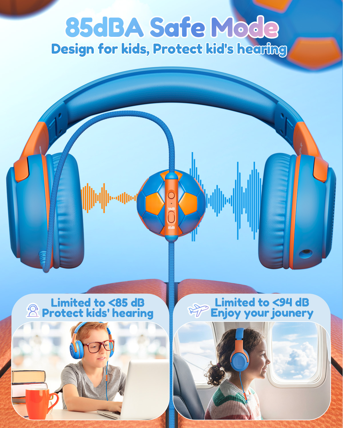 1/2/3Pcs AWATRUE AT2 Kids Head - Bluetooth Headset On Ear reseña y precio