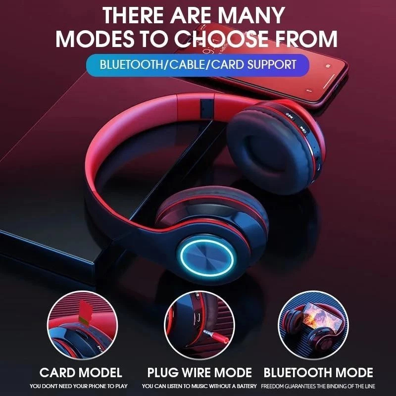 Wireless Bluetooth 5.0 Headpho - Bluetooth Headset On Ear reseña y precio
