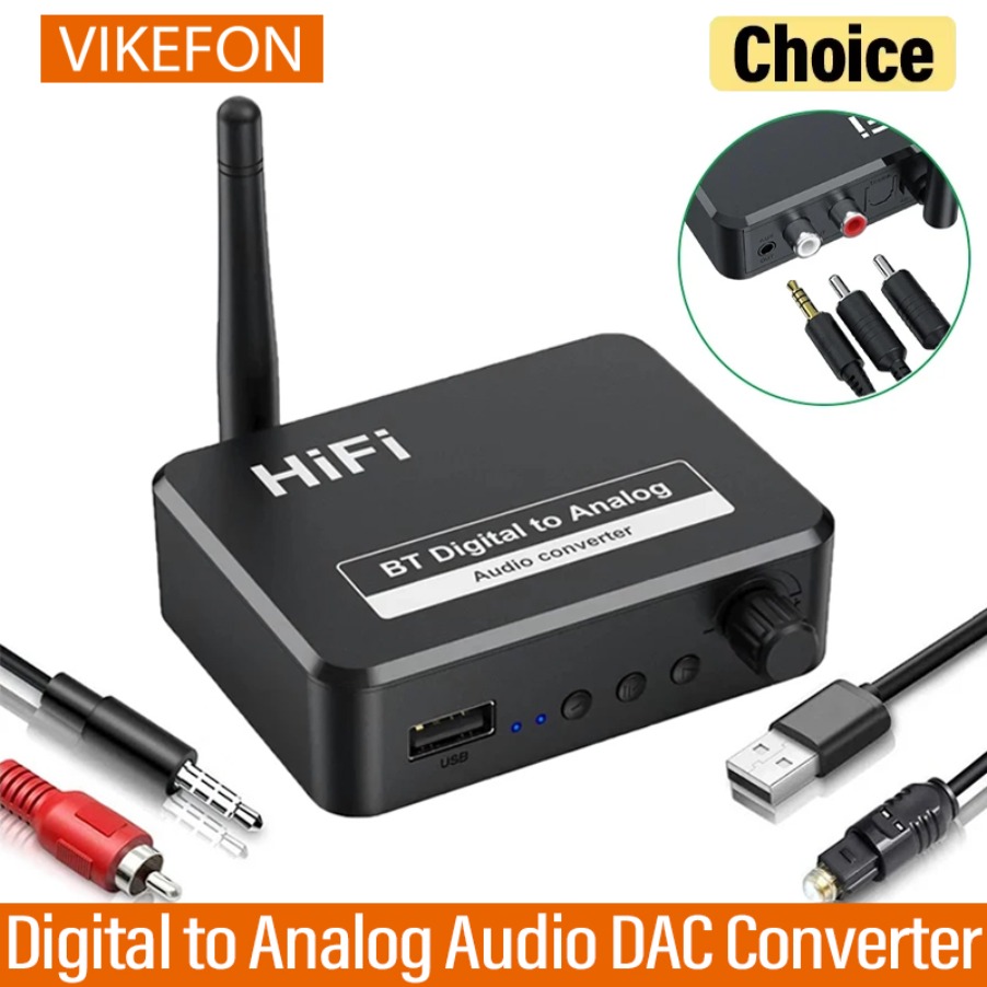 Bluetooth 5.0 Receiver Digital - Bluetooth Adapter Receiver reseña y precio