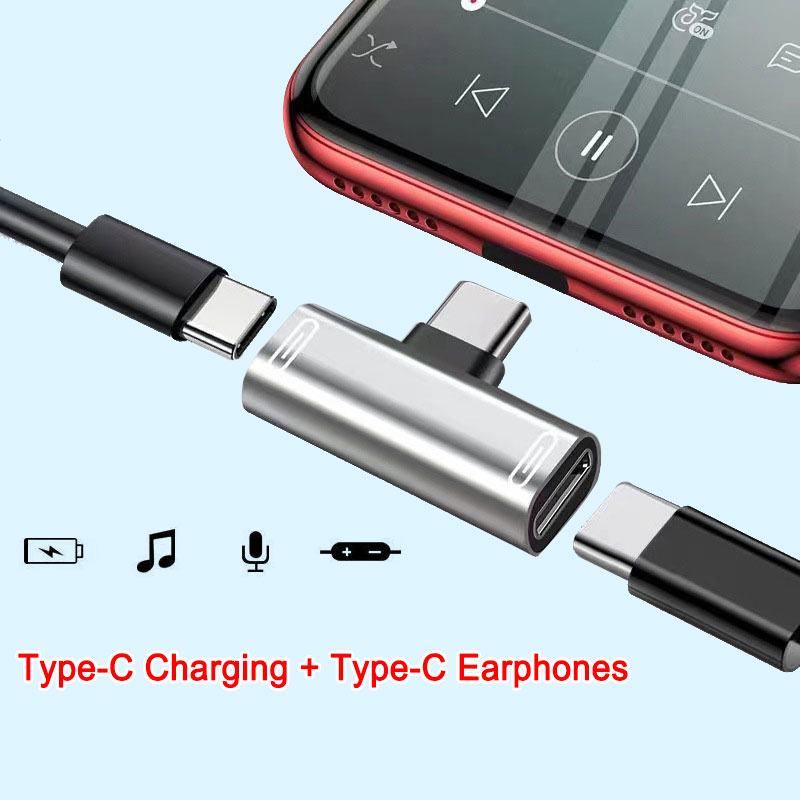 1/2 pcs 3 In 1 USB C To Type-C - Usb C Earphone reseña y precio