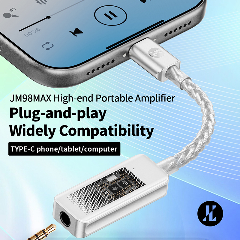 JCALLY JM98Max Portable DAC Du - Usb C Earphone reseña y precio