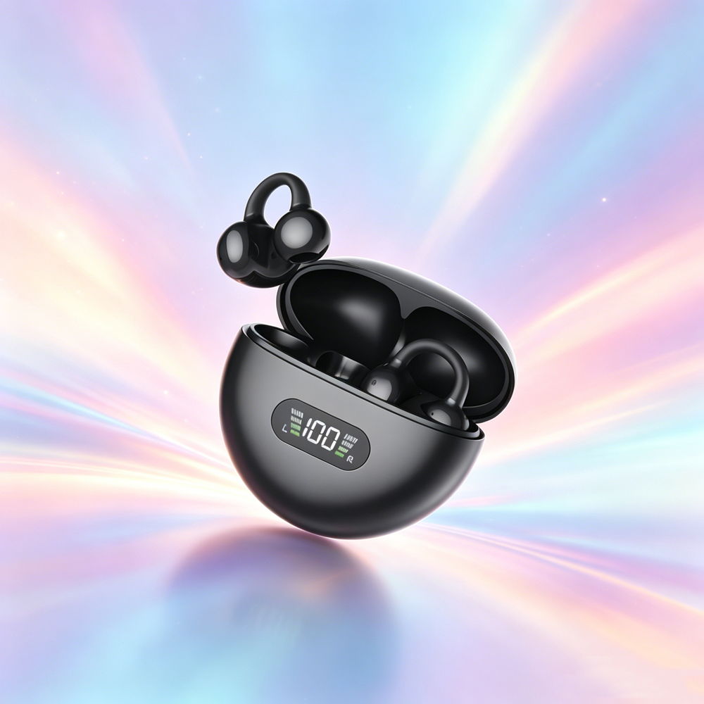 New TWS Bone Conduction Earpho - Bluetooth Headset On Ear reseña y precio