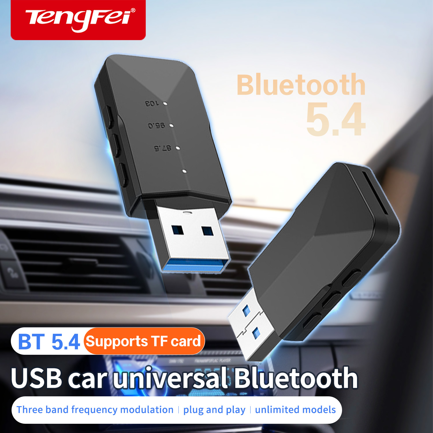 Tengfei USB Bluetooth Adapter  - Bluetooth Adapter Receiver reseña y precio