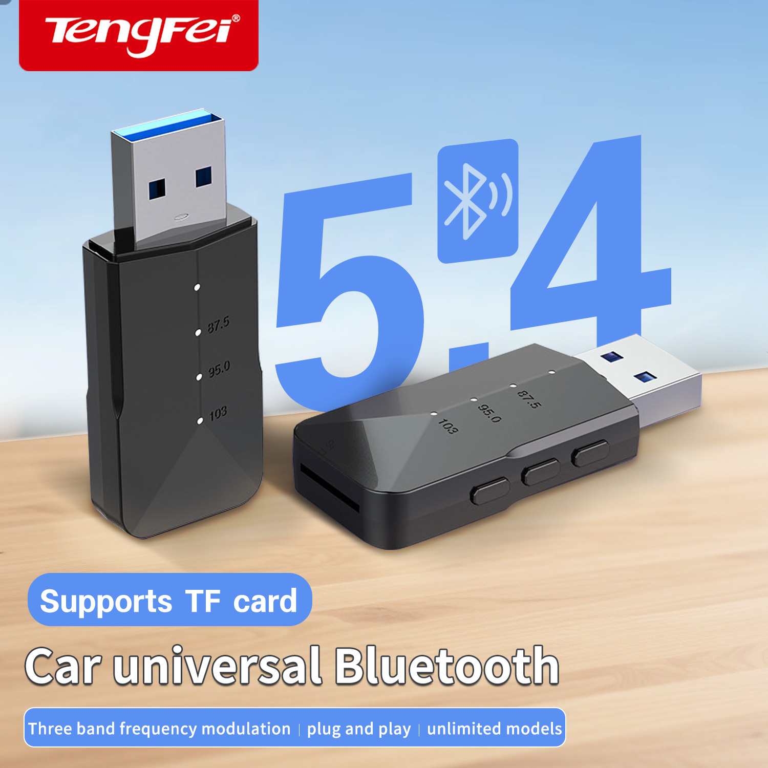 Tengfei USB Bluetooth Adapter  - Bluetooth Adapter Receiver reseña y precio