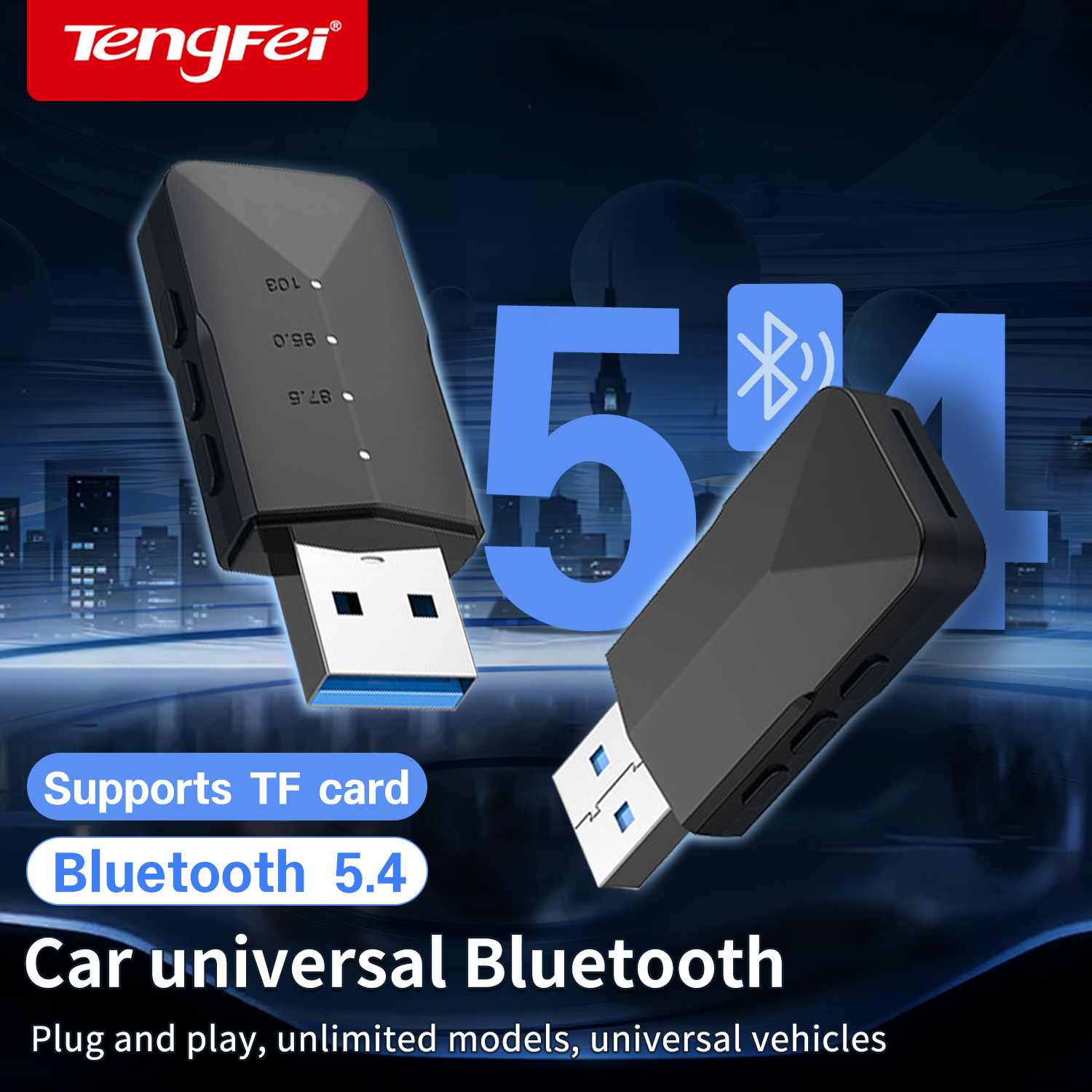 Tengfei USB Bluetooth Adapter  - Bluetooth Adapter Receiver reseña y precio