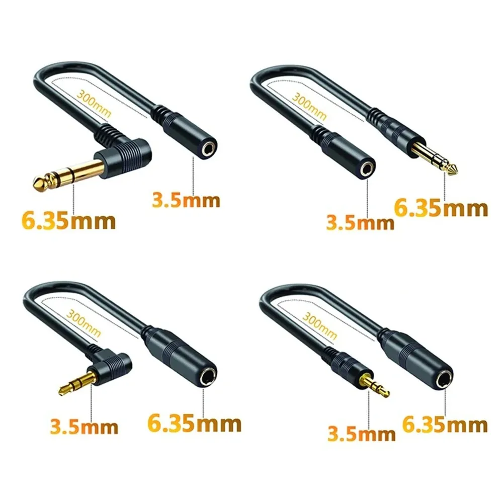 1/8 inch 3.5mm to 1/4 inch 6.3 - Cable Extension 3.5 reseña y precio