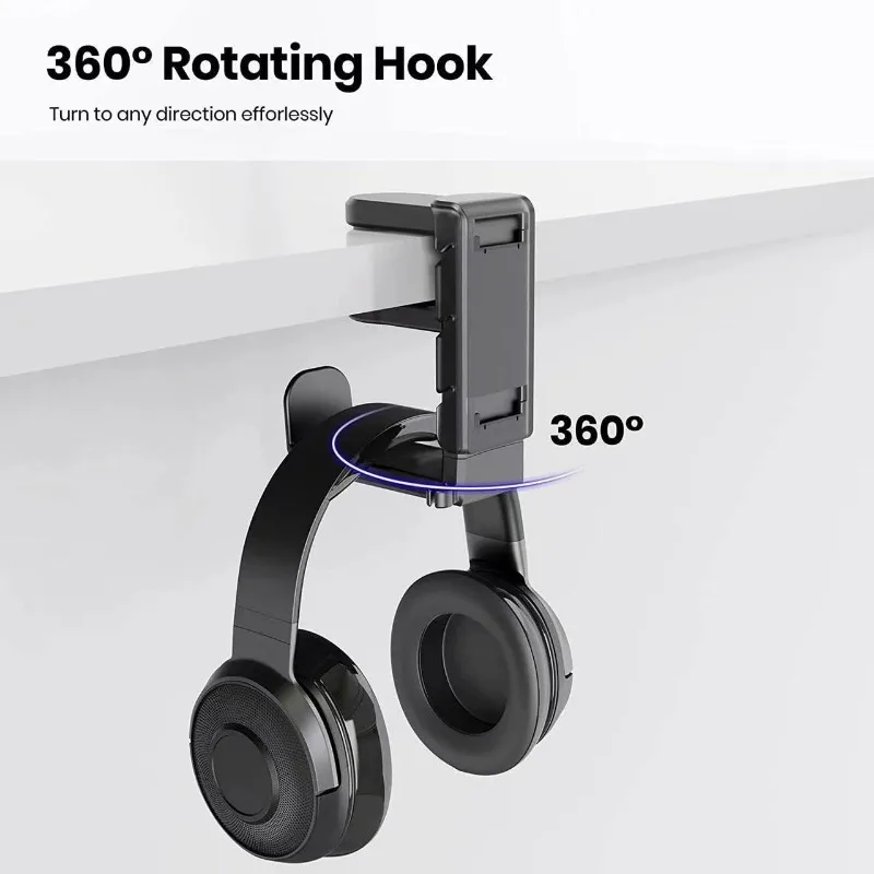2In1 Gaming Headphone Stand 36 - Headphone Stand Desk reseña y precio