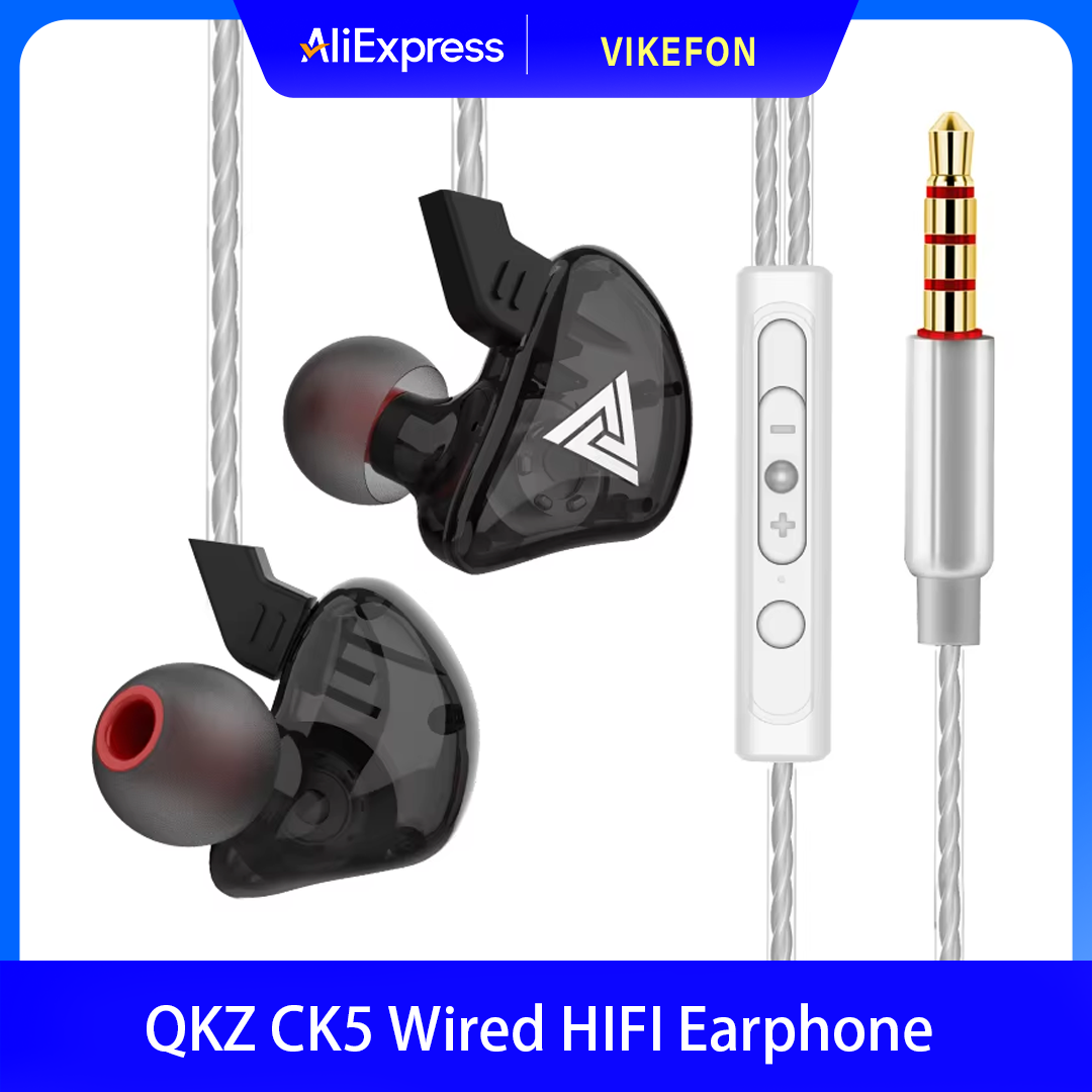 CK5 Dynamic Copper Driver HiFi - Wired Earphone Mic reseña y precio