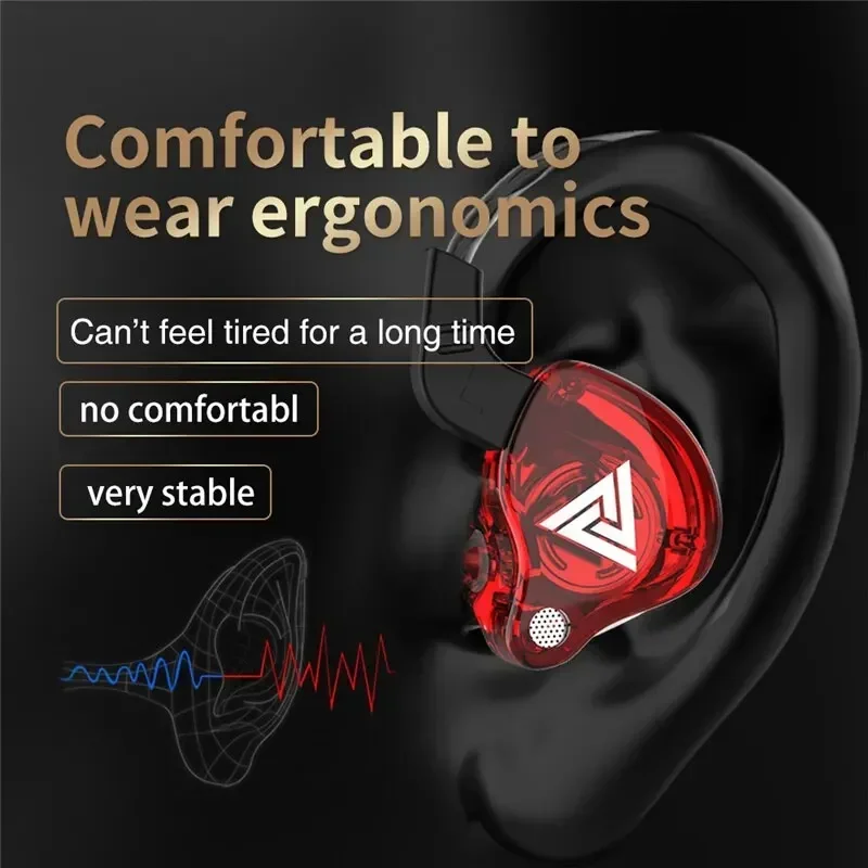 Original QKZ AK6 Copper Driver - Wired Earphone Mic reseña y precio
