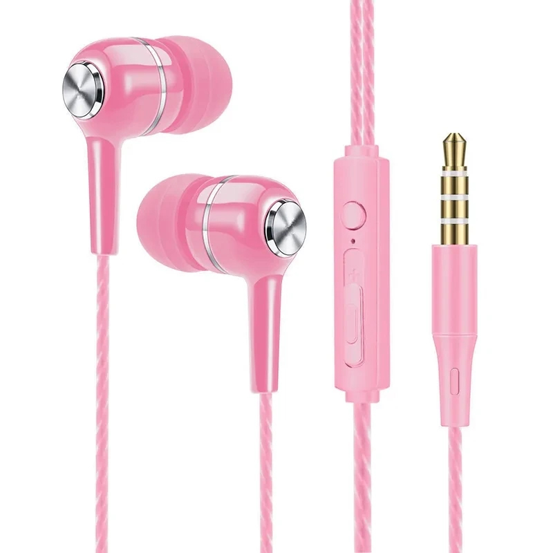 Wired Headphones 3.5mm In-Ear  - Wired Earphone Mic reseña y precio