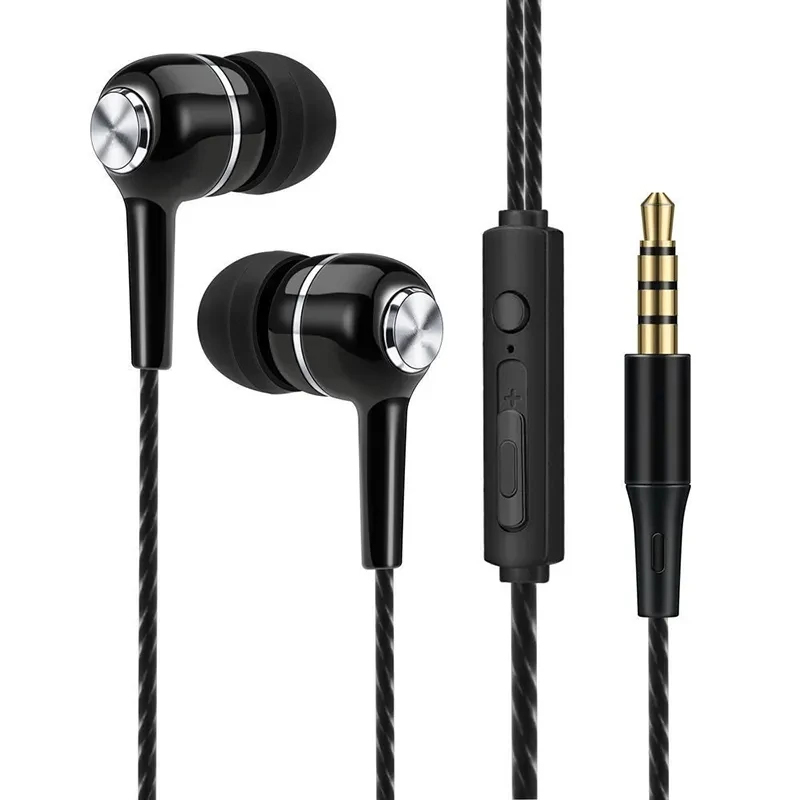 Wired Headphones 3.5mm In-Ear  - Wired Earphone Mic reseña y precio