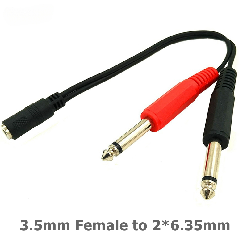6.35 Mm Male To 2 6.35 Mm 3.5m - Cable Extension 3.5 reseña y precio