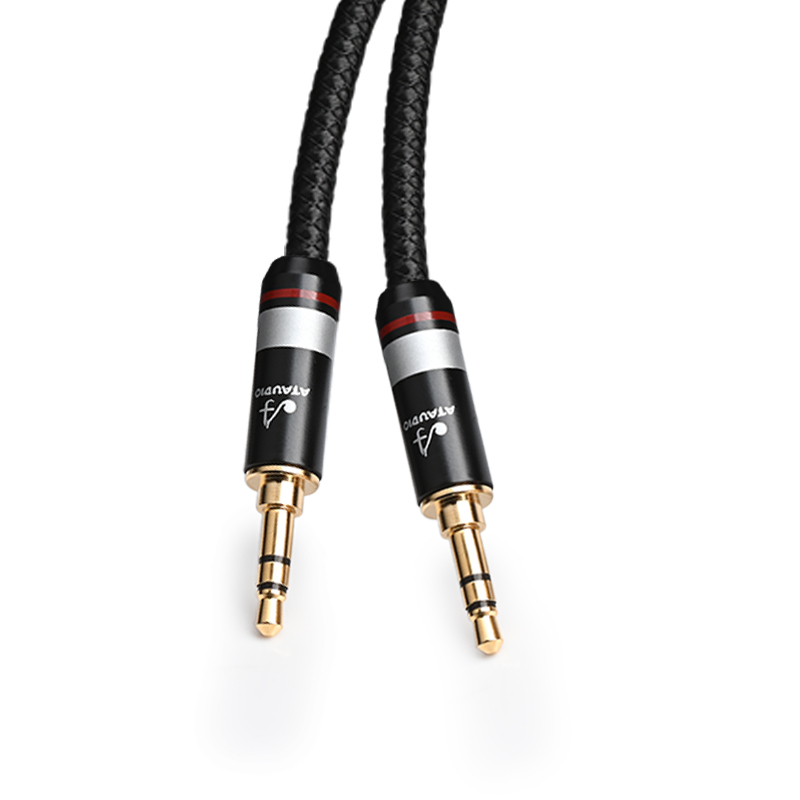 HIFI 3.5 AUX  cable silver-pla - Cable Extension 3.5 reseña y precio