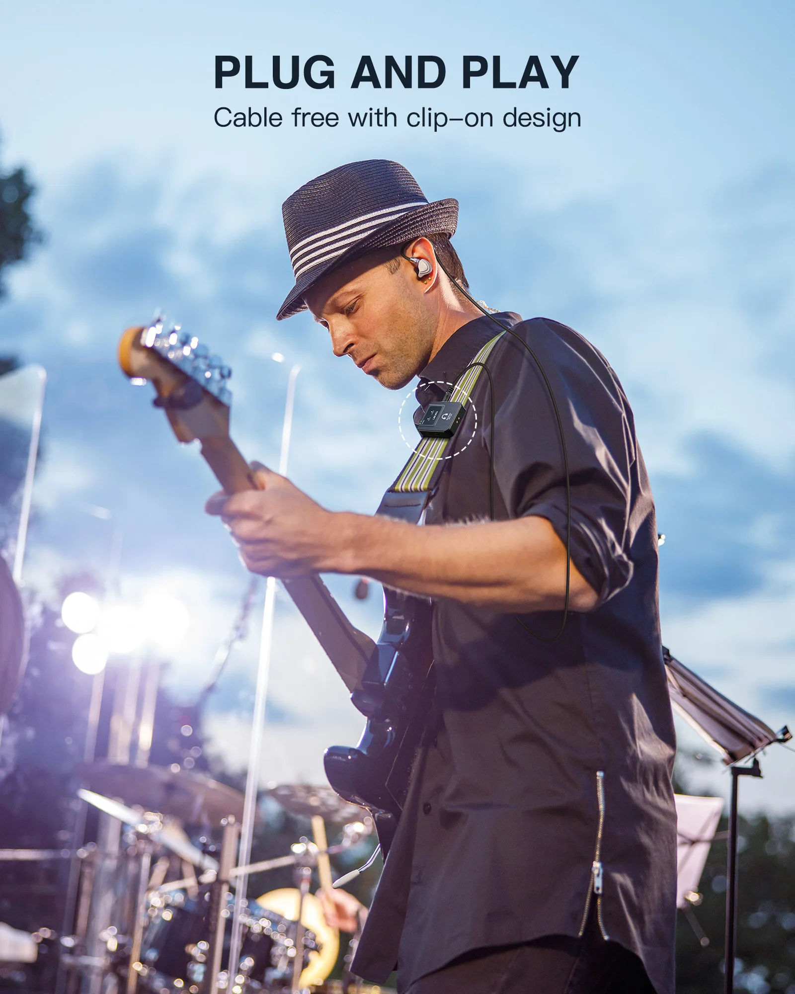 Lekato Wireless In-Ear Monitor - In Ear Monitor Iem reseña y precio