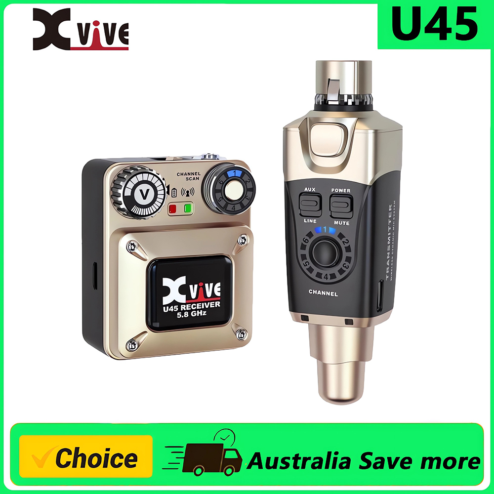 Xvive U45 Wireless in Ear Moni - In Ear Monitor Iem reseña y precio