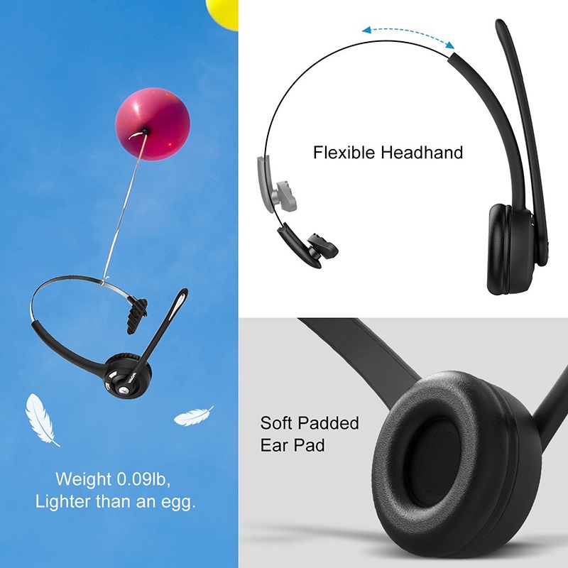 Pro Trucker Bluetooth Headset  - Bluetooth Headset On Ear reseña y precio