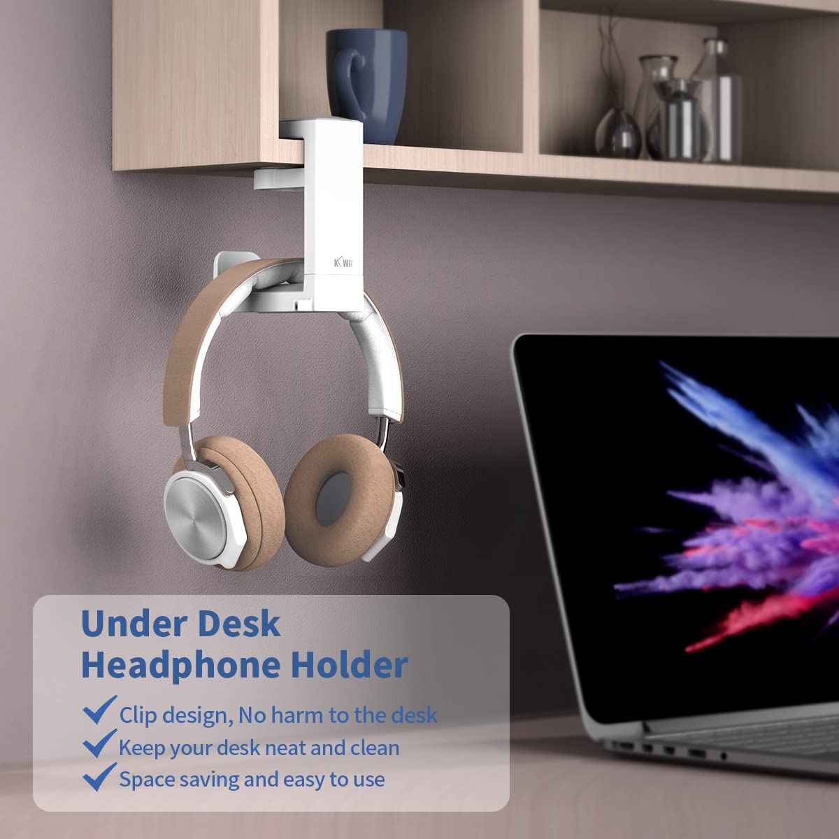 360° Rotating Headphone Stand  - Headphone Stand Desk reseña y precio