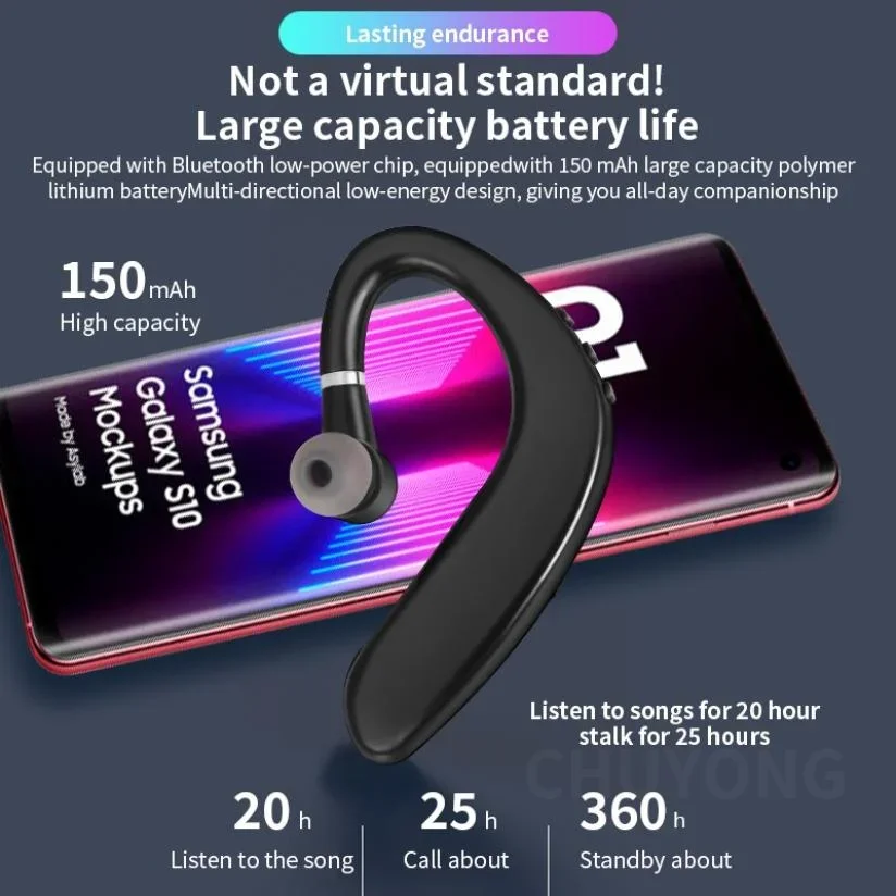 New Wireless Bluetooth Earphon - Sports Earphone Hook reseña y precio