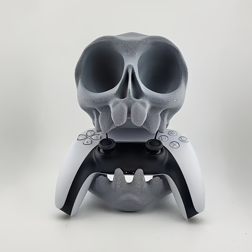 Skull Shaped Controller Stand  - Headphone Stand Desk reseña y precio
