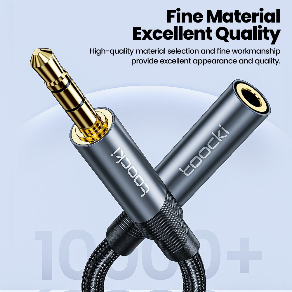 Toocki 3.5 Audio Extension Cab - Cable Extension 3.5 reseña y precio