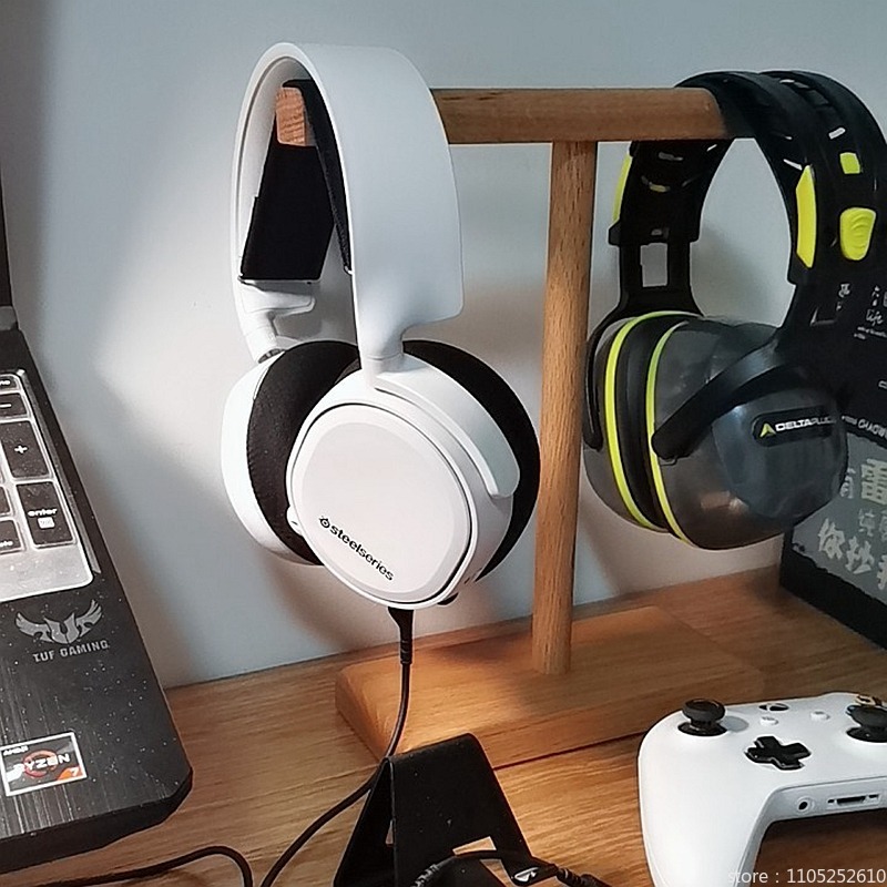 Wooden Stand Holder for Headse - Headphone Stand Desk reseña y precio