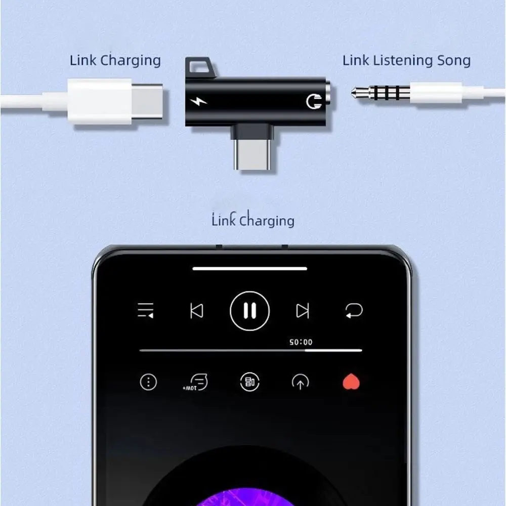 2 In1 Adapter Splitter For iPh - Earphone Splitter Jack reseña y precio
