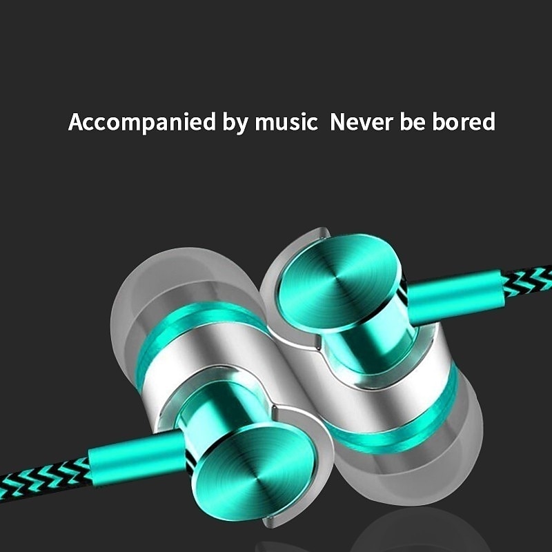 3.5mm Headphone Sport Wired Ea - Wired Earphone Mic reseña y precio