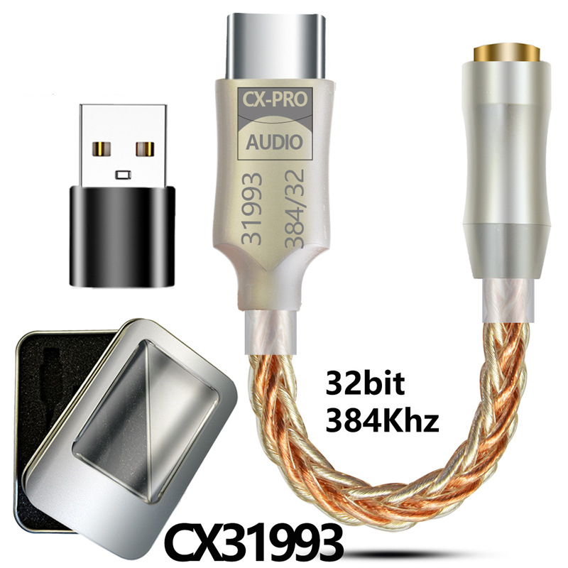 ALC5686 CX31993 HiFi USB DAC T - Usb C Earphone reseña y precio