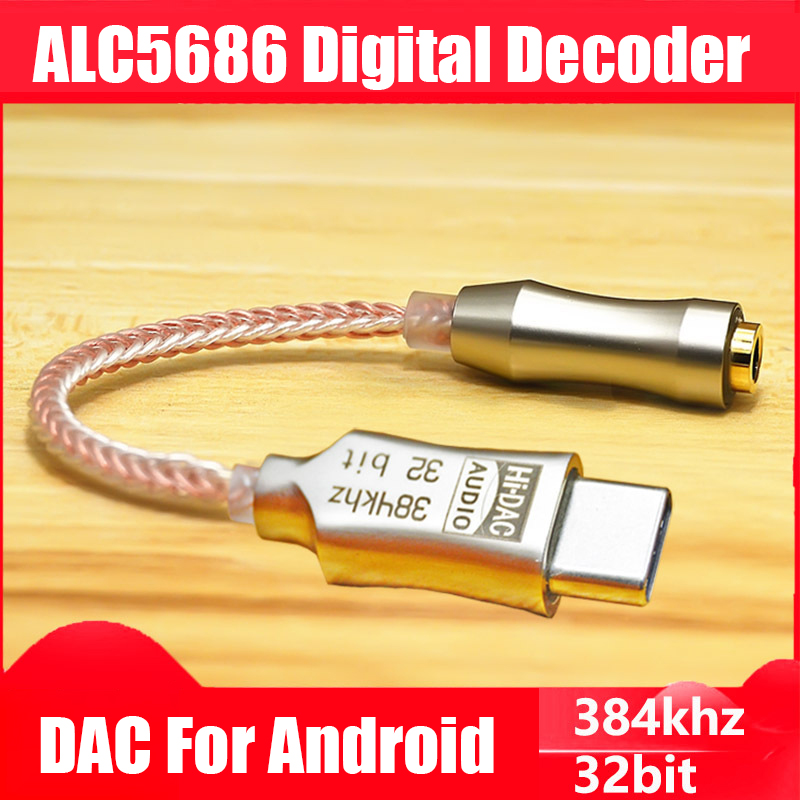 ALC5686 CX31993 HiFi USB DAC T - Usb C Earphone reseña y precio