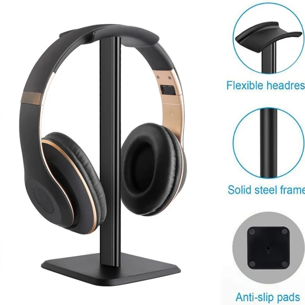 Headphone Stand Desktop Headse - Headphone Stand Desk reseña y precio