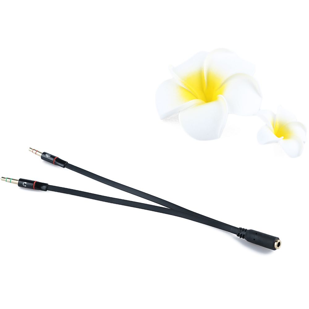 Jack 1 Female To 2 Male Light  - Earphone Splitter Jack reseña y precio