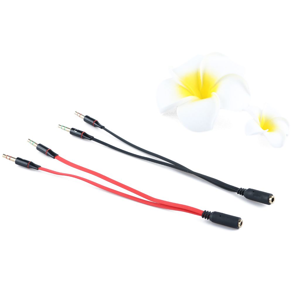 Jack 1 Female To 2 Male Light  - Earphone Splitter Jack reseña y precio