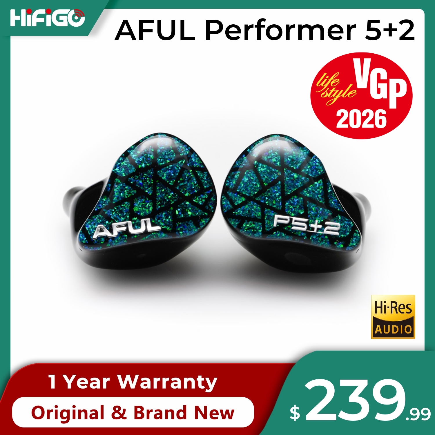 AFUL Performer 5+2 / Performer - In Ear Monitor Iem reseña y precio