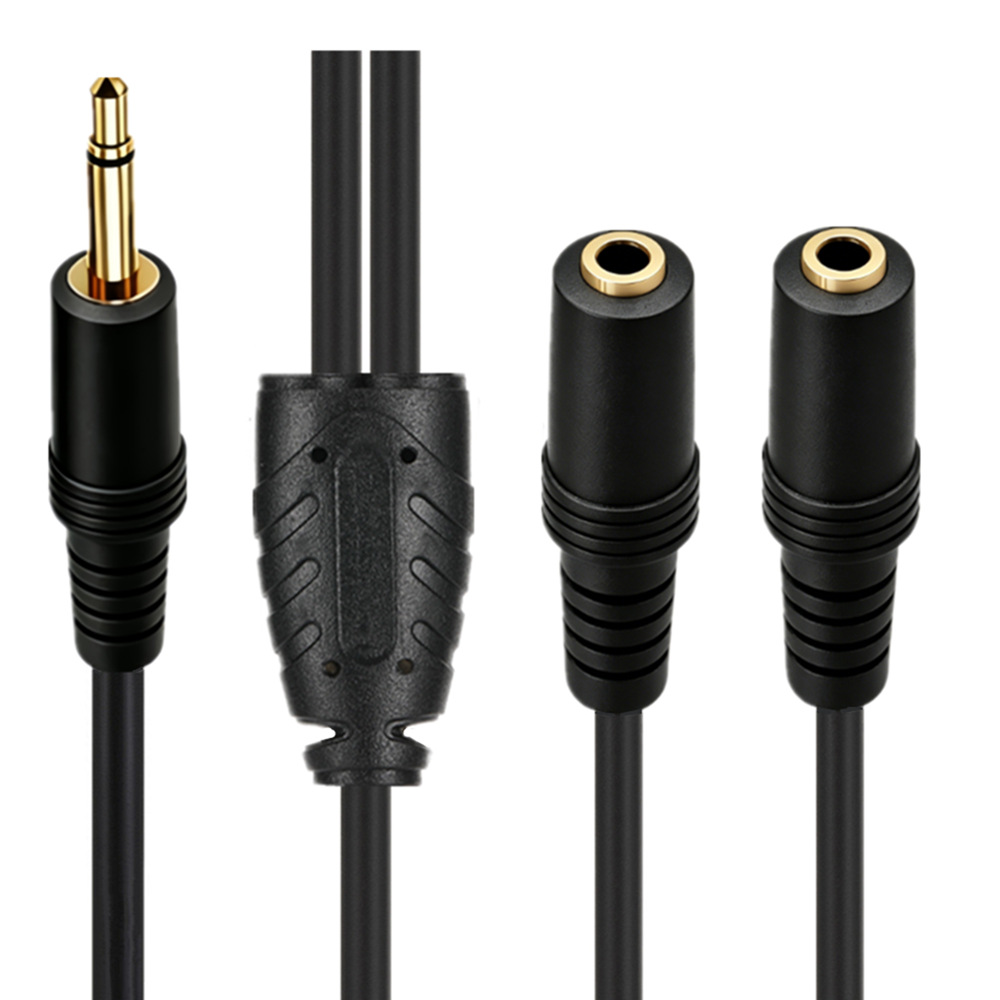 3.5mm TS Mono Male To Dual 3.5 - Cable Extension 3.5 reseña y precio