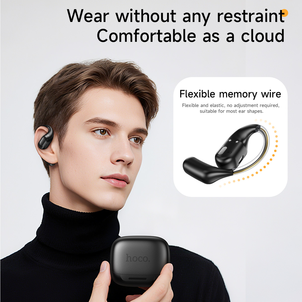 HOCO Open-Ear Wireless Bluetoo - Sports Earphone Hook reseña y precio
