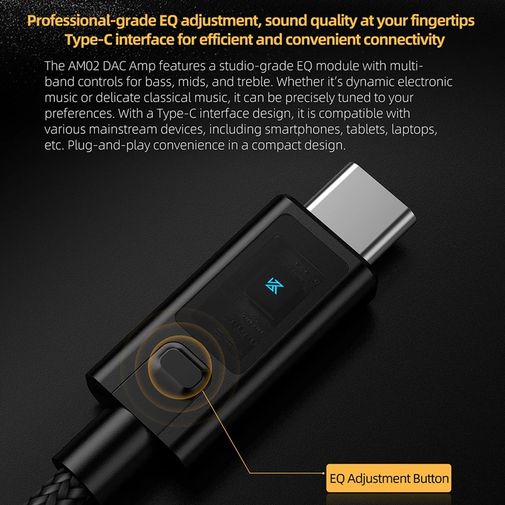KZ AM02 Portable Digital Earph - Usb C Earphone reseña y precio