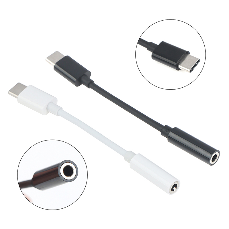 Type-C to 3.5mm AUX Jack Earph - Earphone Splitter Jack reseña y precio