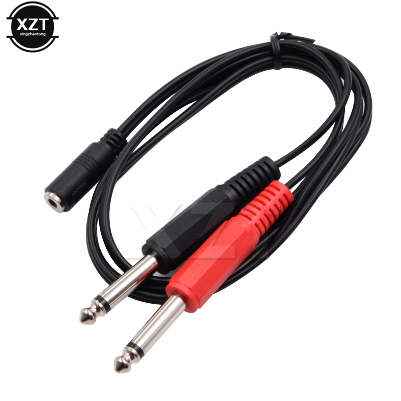 20cm 3.5mm Female Jack to 2*6. - Cable Extension 3.5 reseña y precio