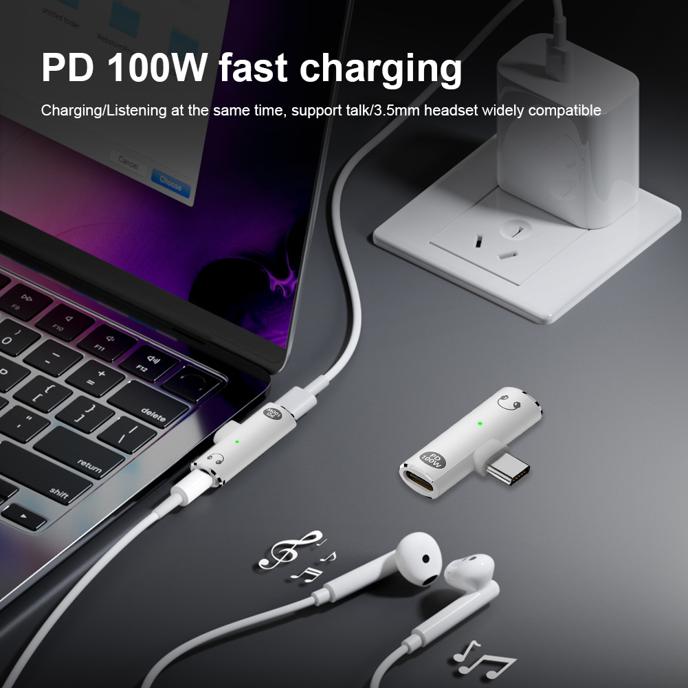 2 in 1 Audio Aux Adapter PD 10 - Earphone Splitter Jack reseña y precio