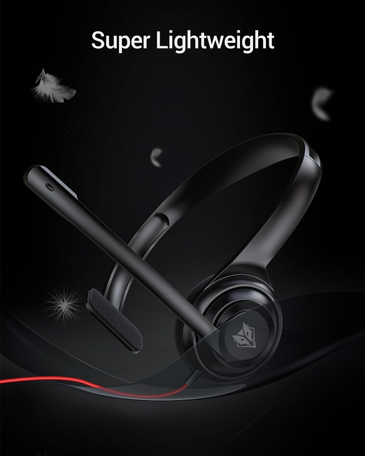 NUBWO HW02 USB Headset with Mi - Bluetooth Headset On Ear reseña y precio